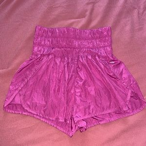 Free People The Way Home Shorts in pink size small